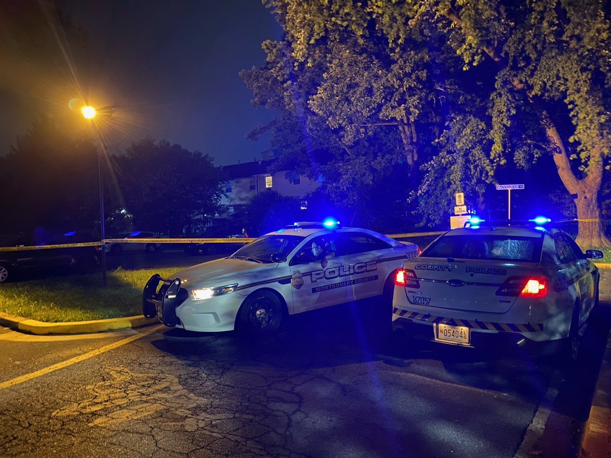 Woman and juvenile female shot on the 8300 block of McCullough Lane in Gaithersburg. Both victims sustained non-life-threatening injuries and were transported to an area hospital. No suspects in custody. The scene is secured