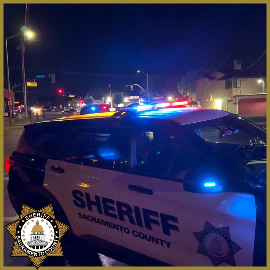 North Patrol Deputies are on scene for activation near Madison Avenue and Jackson Street in North Highlands, where an adult male was shot in the elbow. He has been transported to the hospital and his injuries are not life threatening