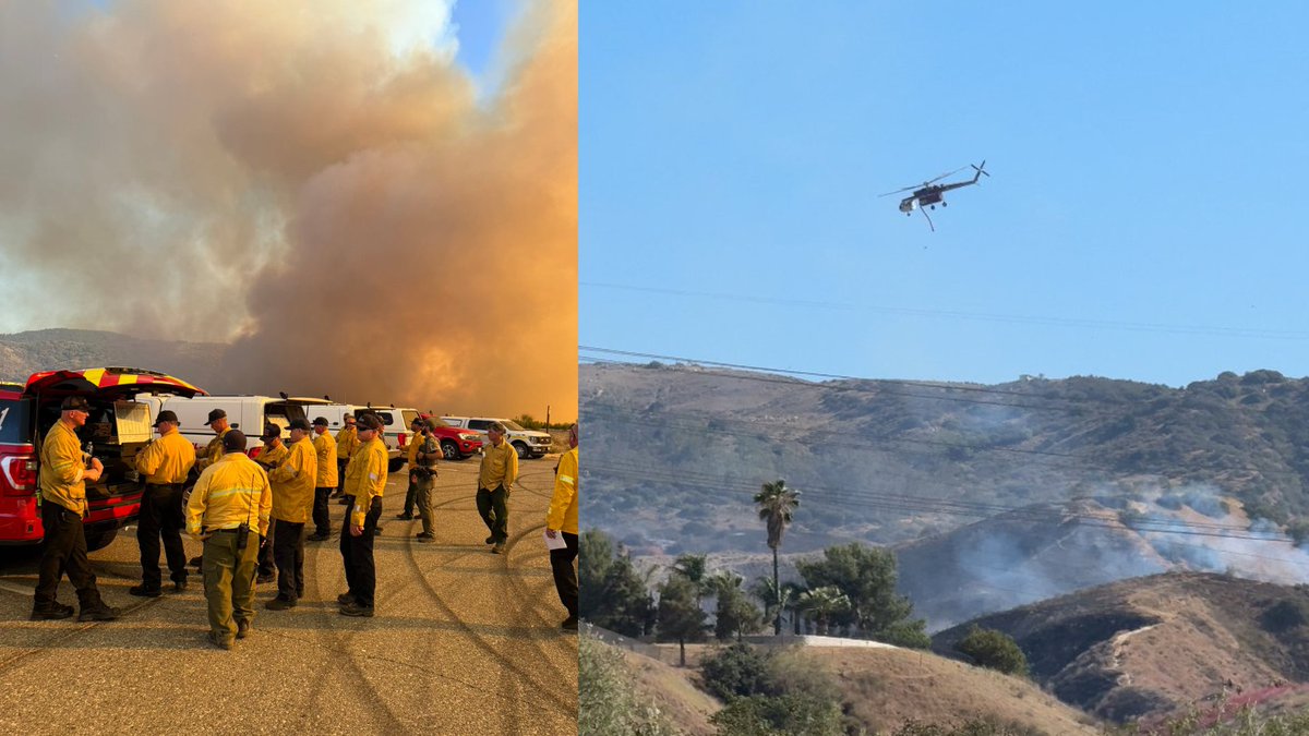 The LakeFire burning near Silverwood Lake in San Bernardino County has grown to 478 acres with 0% containment on Saturday night. Fire crews on the ground and in the air will be working overnight to contain the blaze.