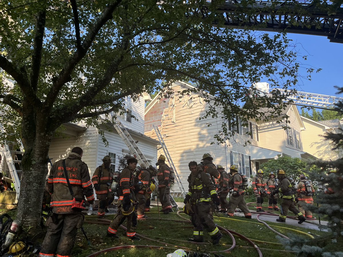 8100block Pepper Ridge Way off Washington Grove Lane, 3 homes damaged, including house of origin and two neighboring homes with collateral damage, no injuries8100 Pepper Ridge Way, off Washington Grove Lane, Derwood, 2 story single-family house