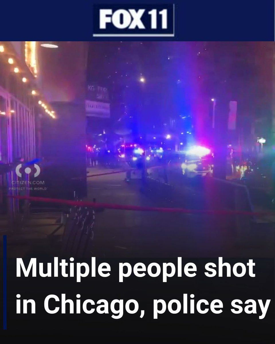 Multiple people shot in Chicago, police say