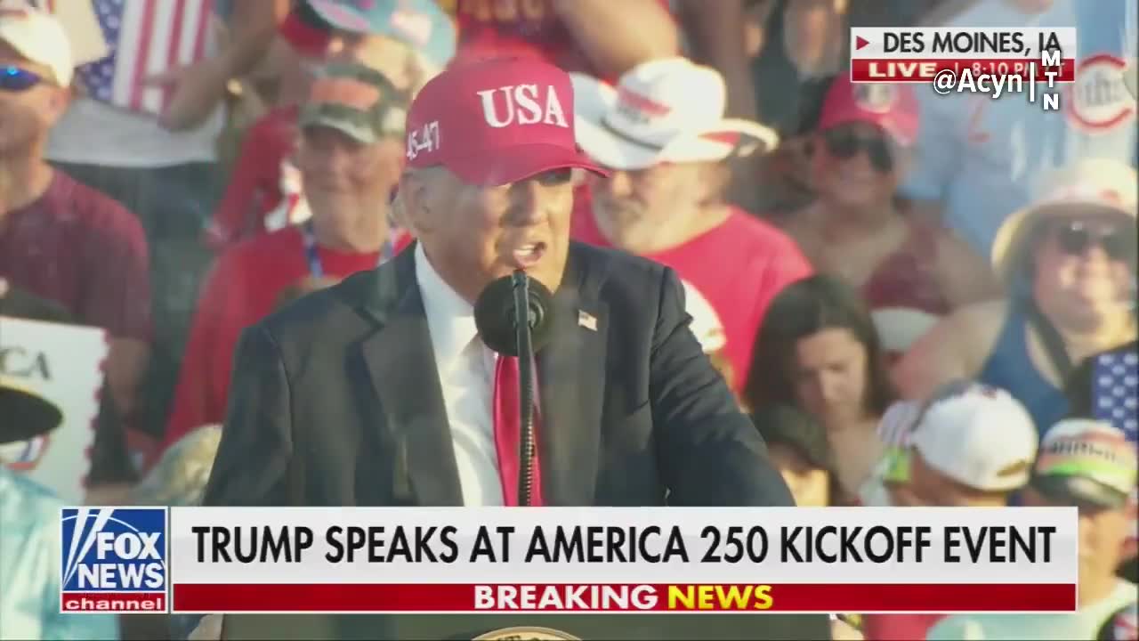 TRUMP: I just signed an executive or order, to raise entrance fees for foreign tourists while keeping prices low for Americans, we will do that