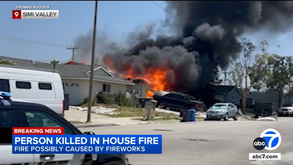 Person killed in southern California house explosion; fireworks suspected: officials