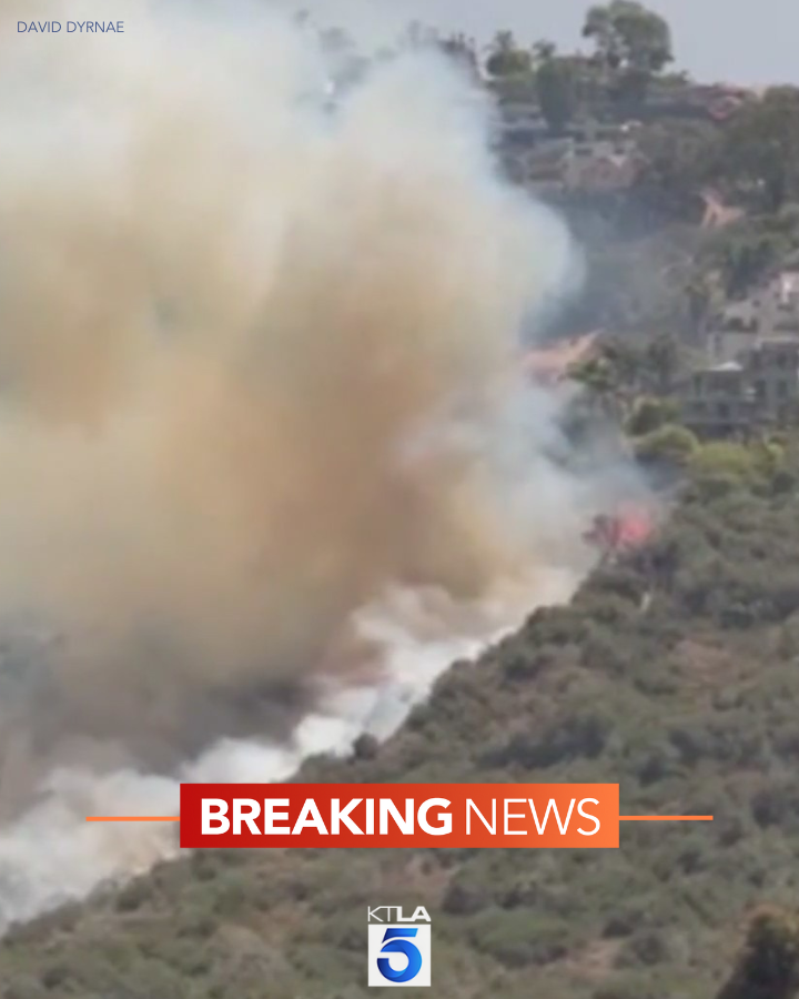 Fireworks suspected of causing Laguna Beach fire