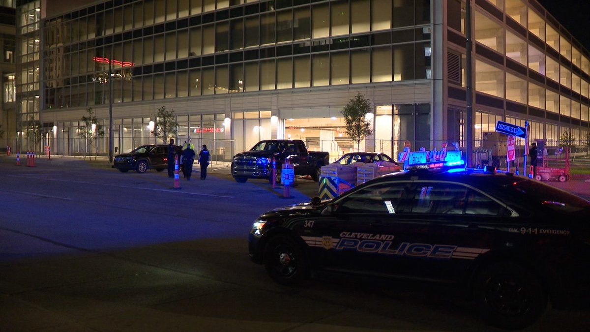 Fatal construction accident inside the parking deck at the new Sherwin Williams building site downtown overnight. EMS says a man was killed around