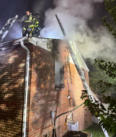 Additional images of the Box Alarm in the 3300 block of Loud Pl. SE. DC firefighters