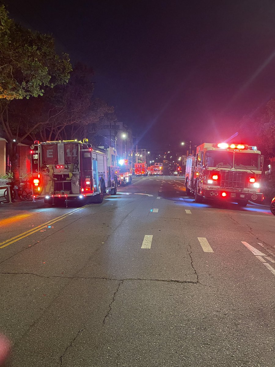 The San Francisco Fire Department is currently on the scene of a working structure fire at 36 Pond St. This fire is confined to a two-story single-family dwelling and has not extended to adjacent buildings.