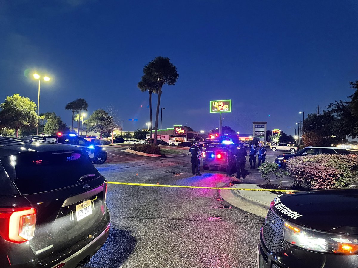 North officers are at a shooting scene 4400 North Freeway. Two males transported in critical condition
