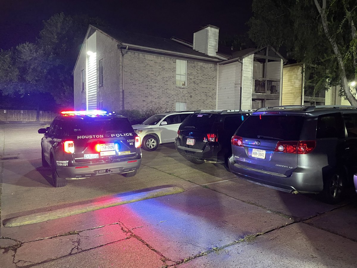 Westside officers are at a shooting scene 12600 Brookglade. Male victim was transported by HFD and is deceased at the hospital