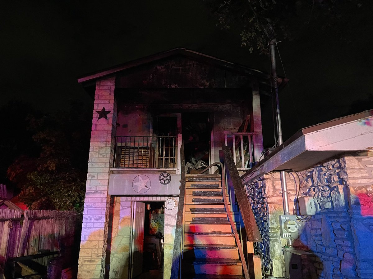 AFD on scene with a two-story duplex fire in the 1110 blk of Terry Dr. in east Austin. Avoid the area. Fire has been extinguished and crews will remain to check for hot spots.  No injuries reported