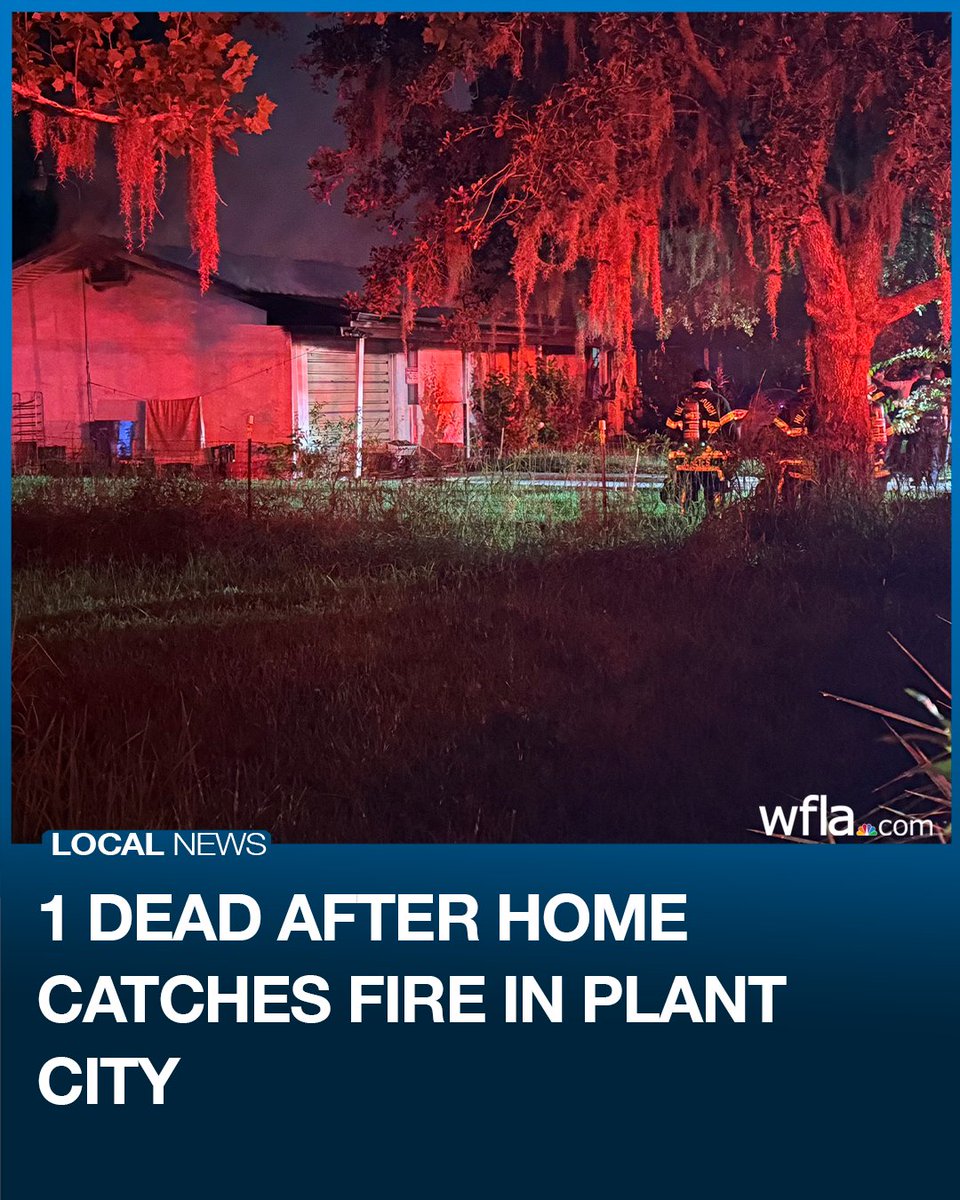 One person is dead after a house caught on fire in Plant City Friday morning.