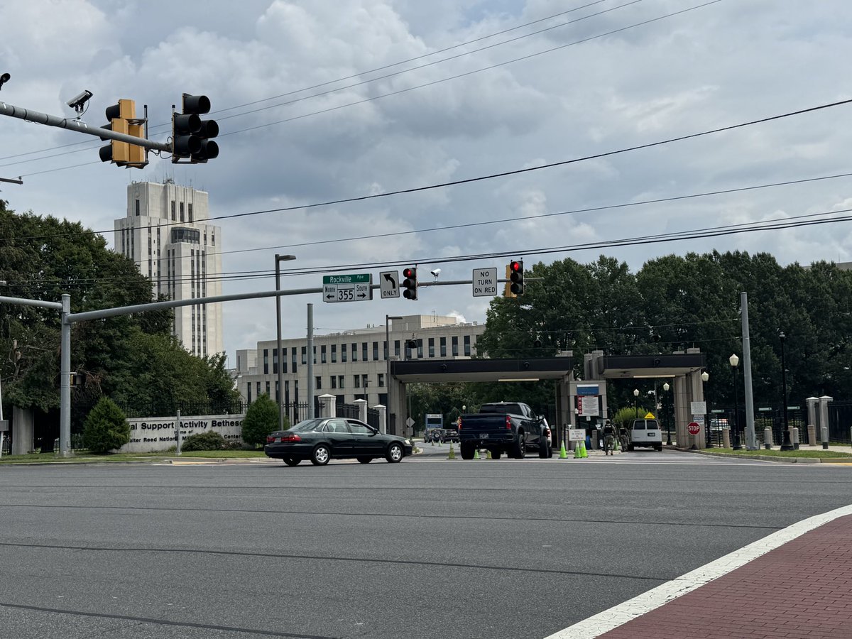 ALL CLEAR given after a report of an active shooter at Walter Reed. Police confirm a man was arrested here with a fake gun.