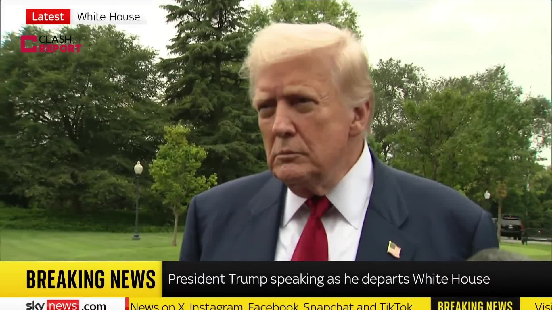 Trump : Medvedev parlait de bombes nucléaires. Quand on parle de nucléaire, il faut être prêt. Nous sommes totalement prêts.