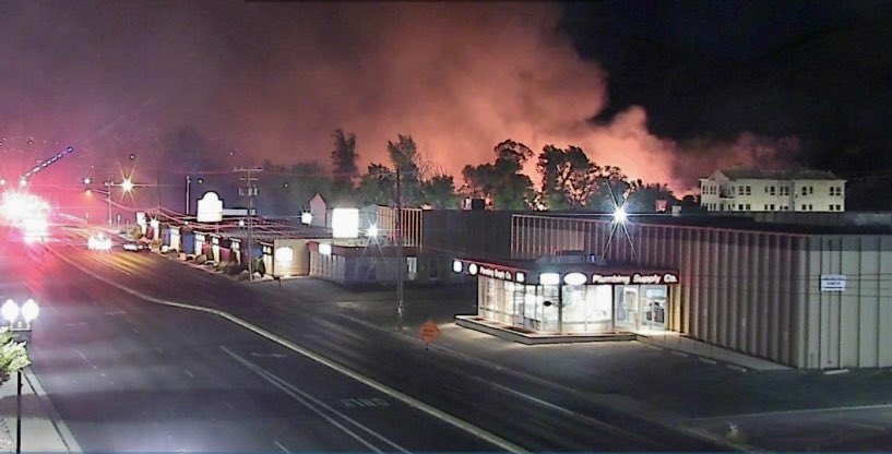 Massive 2-alarm fire destroys Ogden construction site, cause under investigation