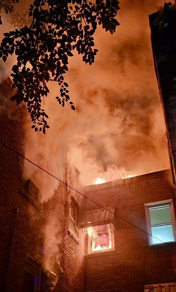 Fire 1500 block 19th St SE. DC firefighters