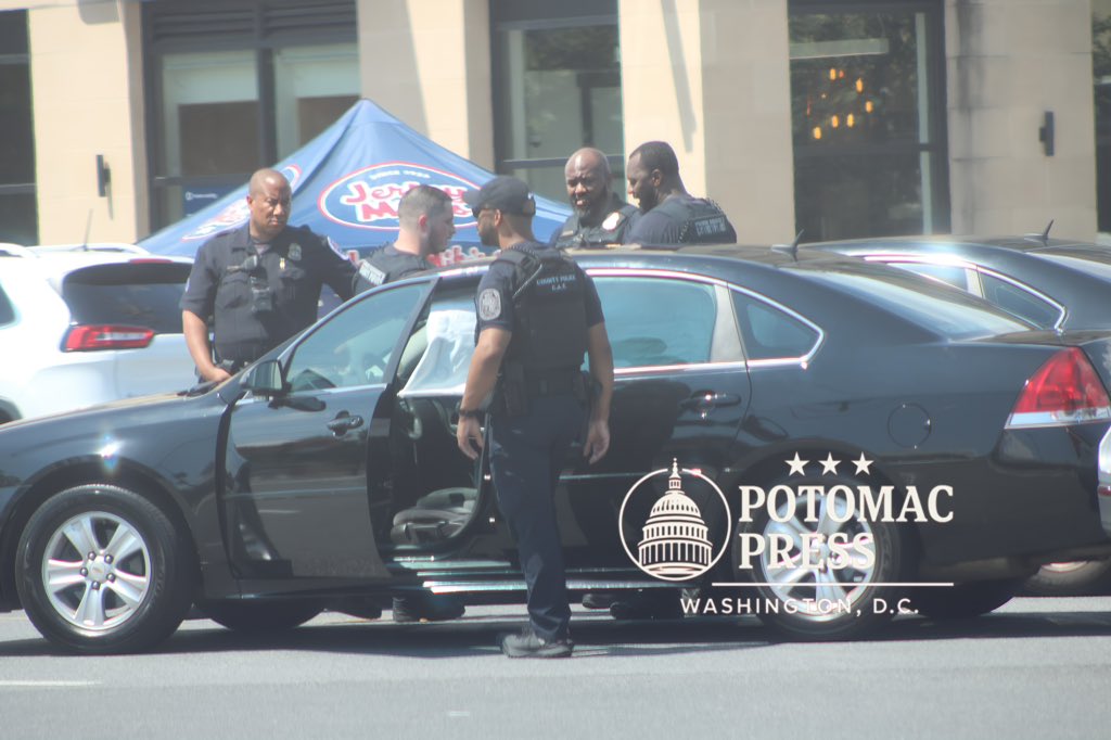 A (PGPD) cruiser involved in a pursuit collided with another vehicle in the 2800 block of Alabama Avenue Southeast.  no injuries were reported as a result of the incident