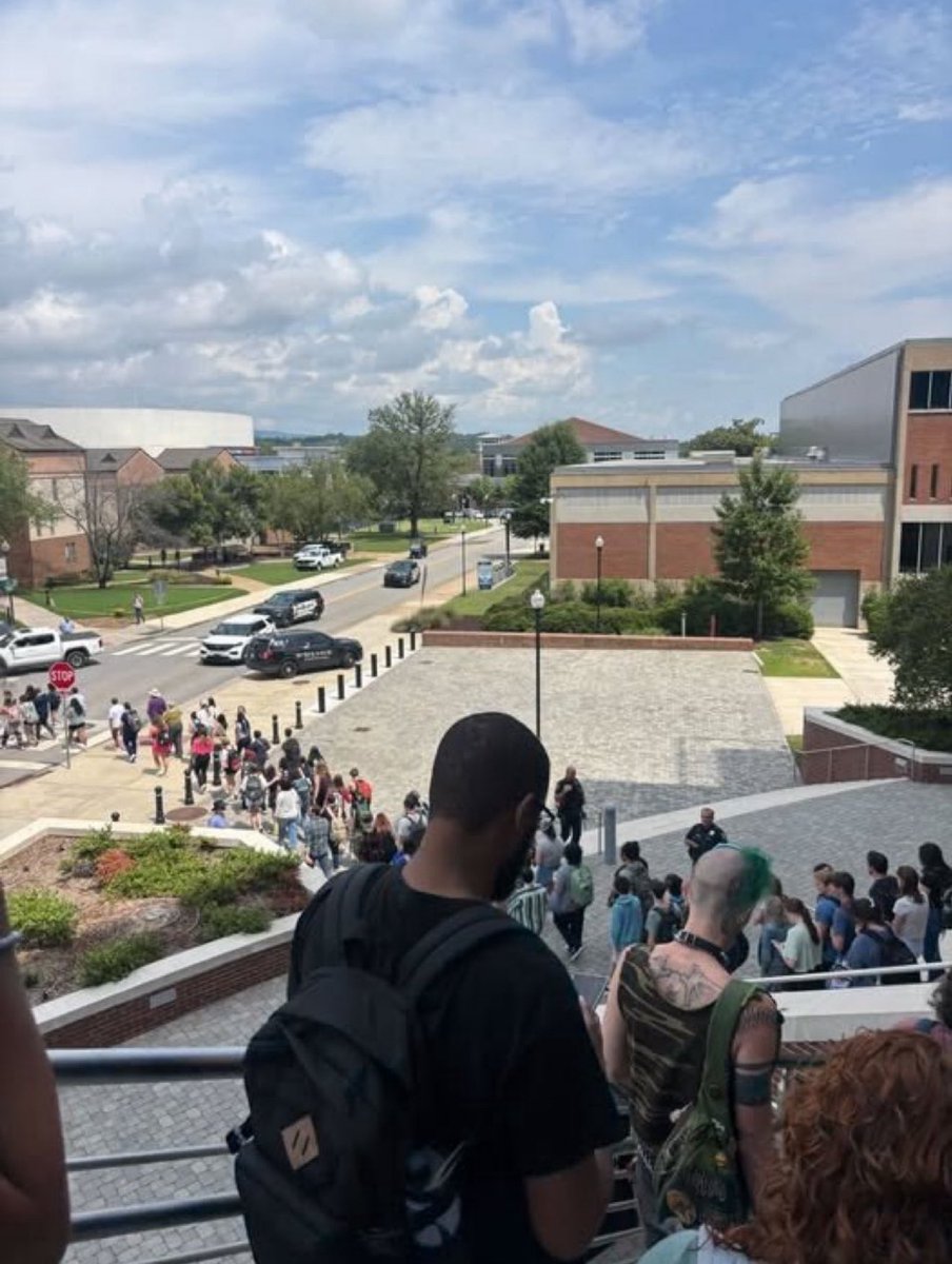University of Tennessee at Chattanooga students are currently evacuating the library amid reports of a possible active shooterThe presence of a shooter has NOT been confirmed, but the campus is on LOCK DOWN