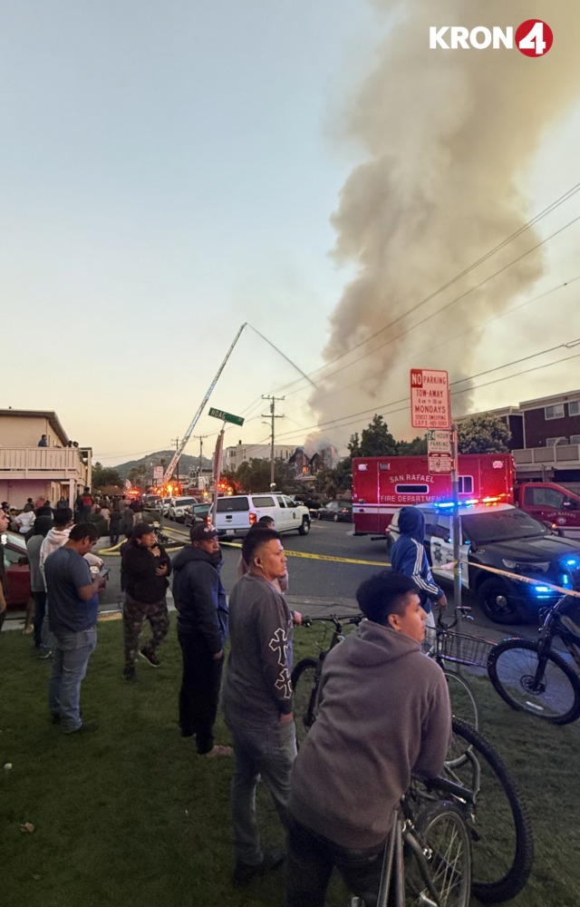 All 19 units of the San Rafael apartment complex were destroyed in this morning's fire. City officials said physical gift cards and cash donations may be dropped off at Canal Alliance at 91 Larkspur St, San Rafael