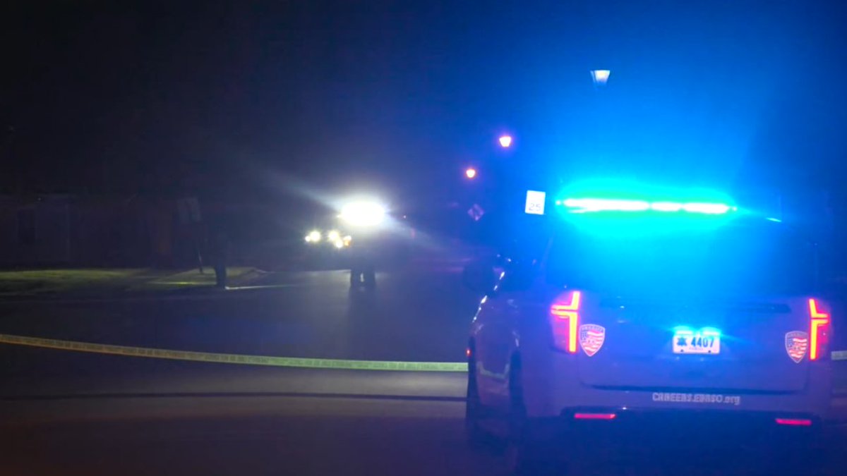 One person was taken to the hospital after being shot at the corner of Greenwell Street and Cedar Pointe Boulevard.