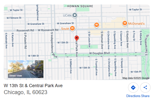 13th/Central Park: a call of a person shot, caller says a there's a male laying on the ground after being shot in a drive-by, EMS is rolling. Chicago