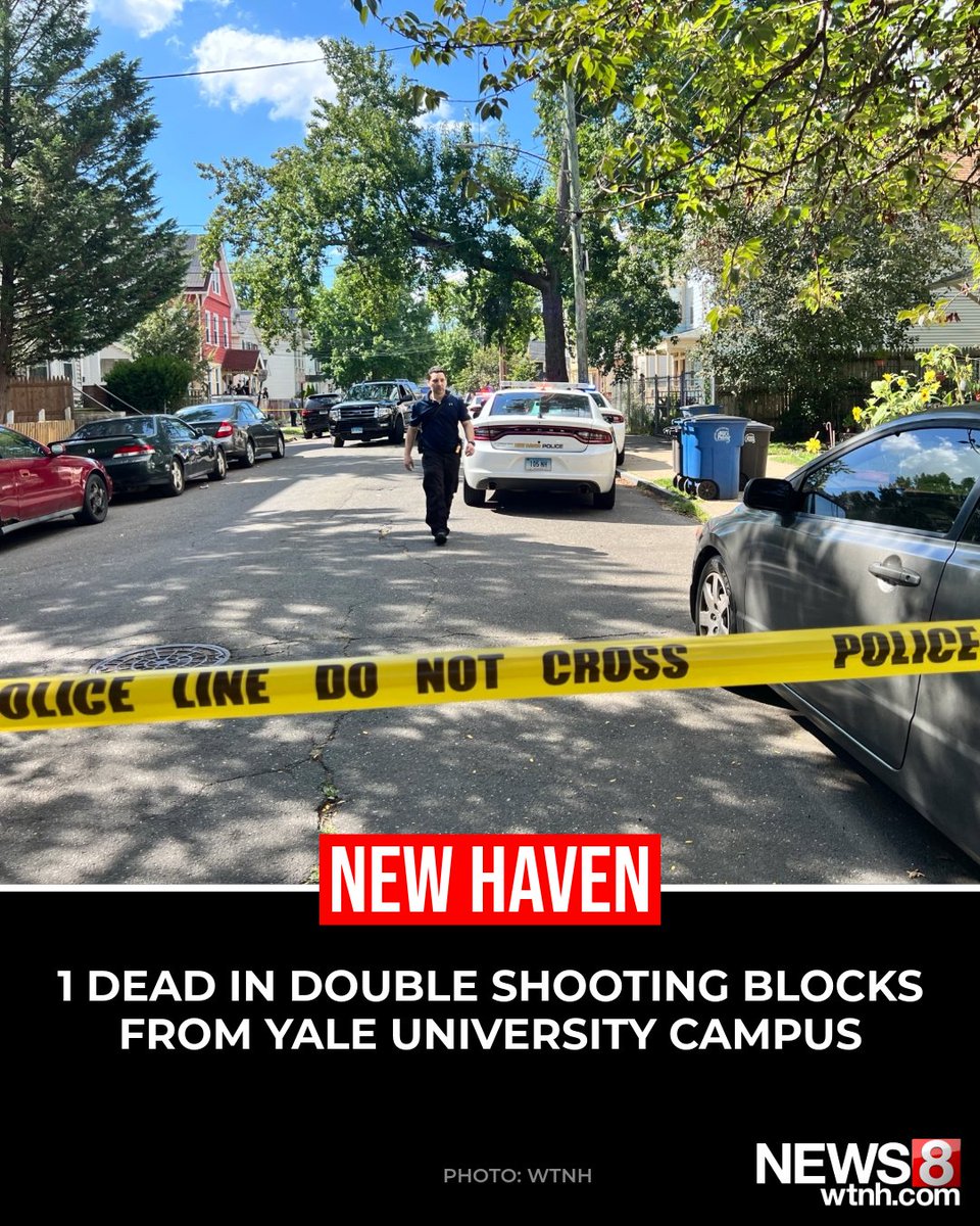 A homicide investigation is underway in New Haven after a person died in a double shooting.