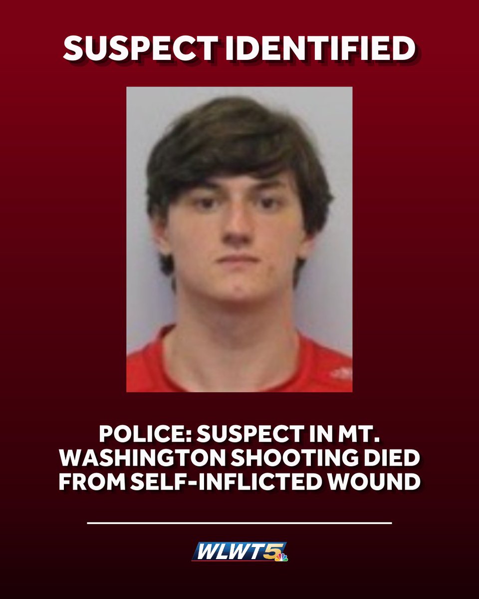 The man who police say shot and killed three people in Mt. Washington Sunday afternoon has died