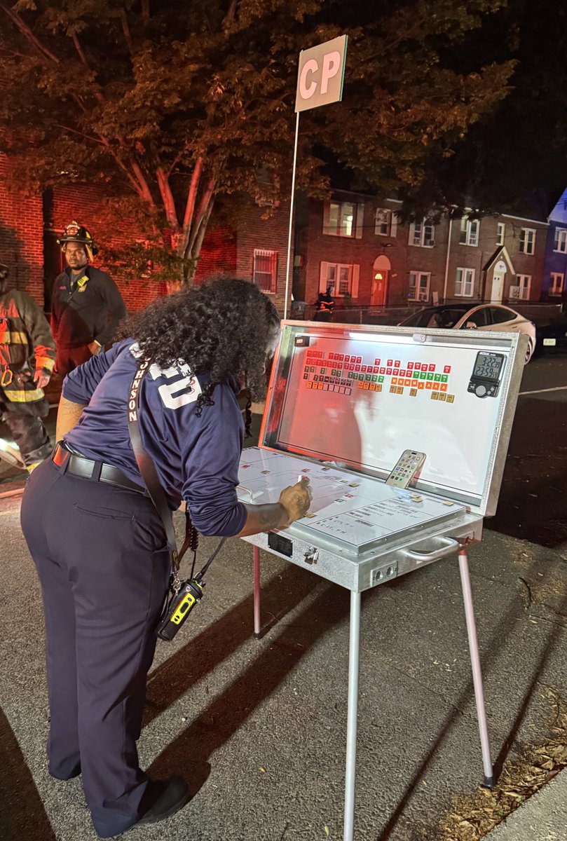 Fire Task Force 4800 block 4th St NW. All visible fire extinguished. Still opening up and hitting hotspots. No injuries reported DC firefighters