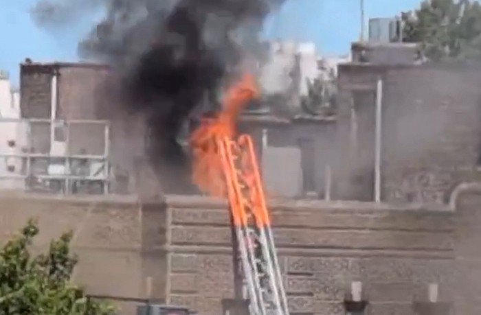 Brooklyn *2ND ALARM* Box 1052 245 Hawthorne St Rogers-NostrandFIRE IN THE COCKLOFT 6 STORY 75X100 FDNY