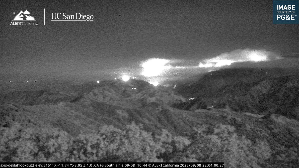 GarnetFire The 3 (QRF) Helitankers went back to Fresno Chandler Airport, the Low Visibility might be an issue due to the Inversion Layer, they made some drops along the Ridges cooling down slop overs.G