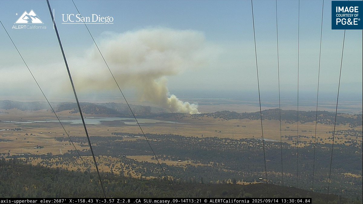 HuntFire The Fire is 20 acres, Spotting out ahead of itself.Air Tankers 133 and 181 are enroute.New Brush Fire Rock Creek Road, Salt Springs Valley Reservoir, Calaveras County.15-20 acres, Moderate - Dangerous Rate of Spread.Air Attack 440, Air Tankers 82, 83, 133, Copter 9WL, 607 is Assisting