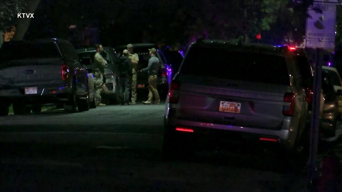 Authorities in Utah say two men have been arrested on suspicion of placing an incendiary device under a news media vehicle in Salt Lake City