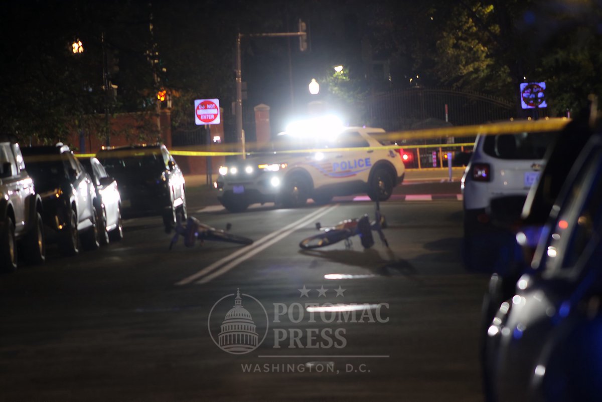 A juvenile male was transported conscious &amp; breathing. MPD canvassed the area from the 1100 bl. Of K street S.E to the 1000 bl. Of 9th street S.E where two bikes were located abandoned in the middle of the street