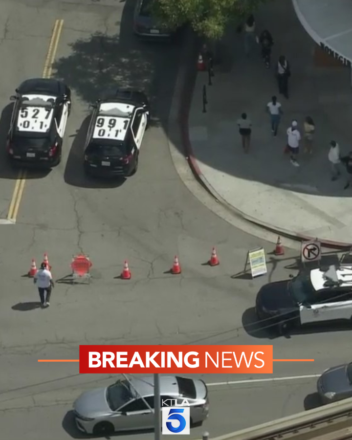 5 hit by vehicle near downtown Los Angeles in possible hit-and-run