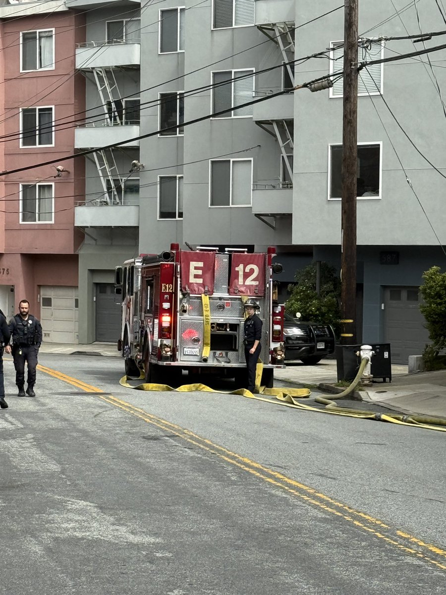 1-ALARM FIRE 600 block of BURNETT The San Francisco Fire Department is on scene for a one-alarm structure fire in the 600 block of Burnett, a three-story multi-residential dwelling
