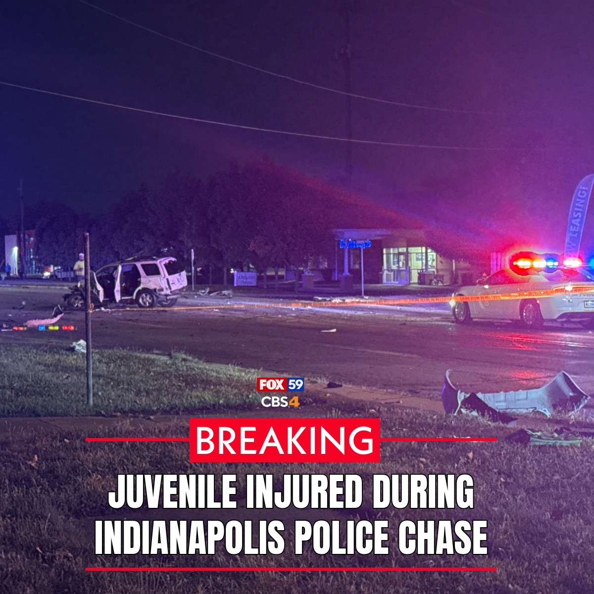 A juvenile was injured during a police chase in Indianapolis Sunday night. IMPD indicated that the juvenile is currently in serious condition
