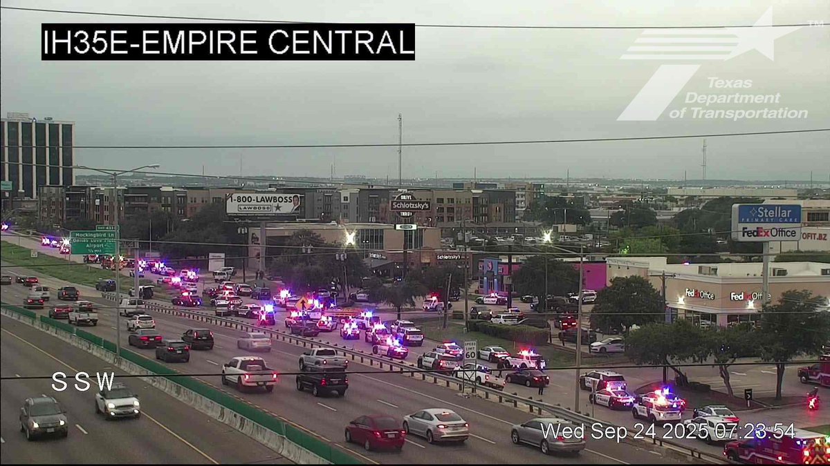 Reports of an active shooter at a U.S. Immigration and Customs Enforcement (ICE) facility in Dallas, Texas, with at least three injuries and police currently looking for a sniper overlooking the building