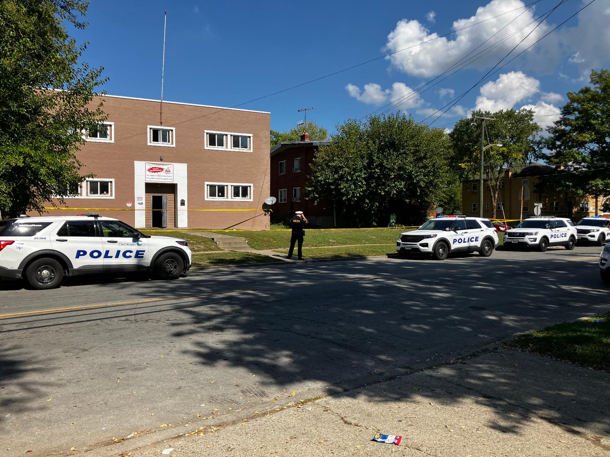 One person was killed at an apartment building in Cincinnati, police confirmed