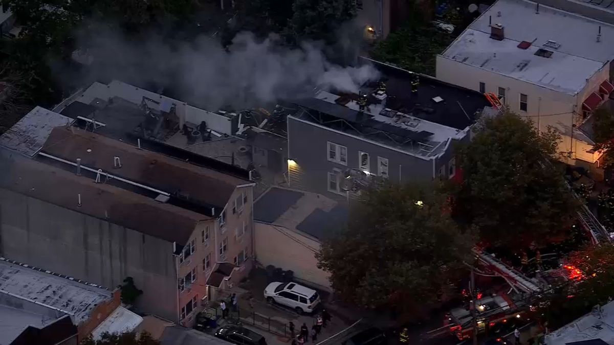 Three firefighters injured after floor collapses during Brooklyn fire, FDNY says