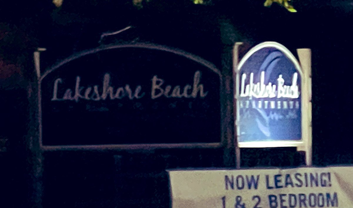 GSW: A male was shot here at the Lakeshore Beach Apartments. He attempted to self transport and slumped in his vehicle at E152 and Waterloo. The victim was transported in critical condition. Police searched the area across the street for a fire arm. The scanner reported recovery