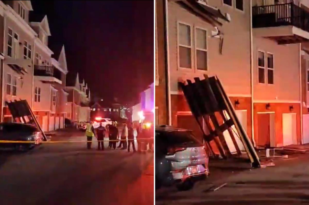 Third-floor balcony near University of Cincinnati collapses, sending 10 people to hospital