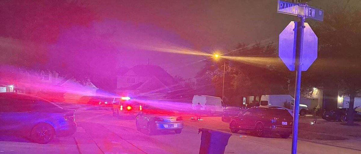 Manhunt underway for suspect in weapons disturbance in Harris County