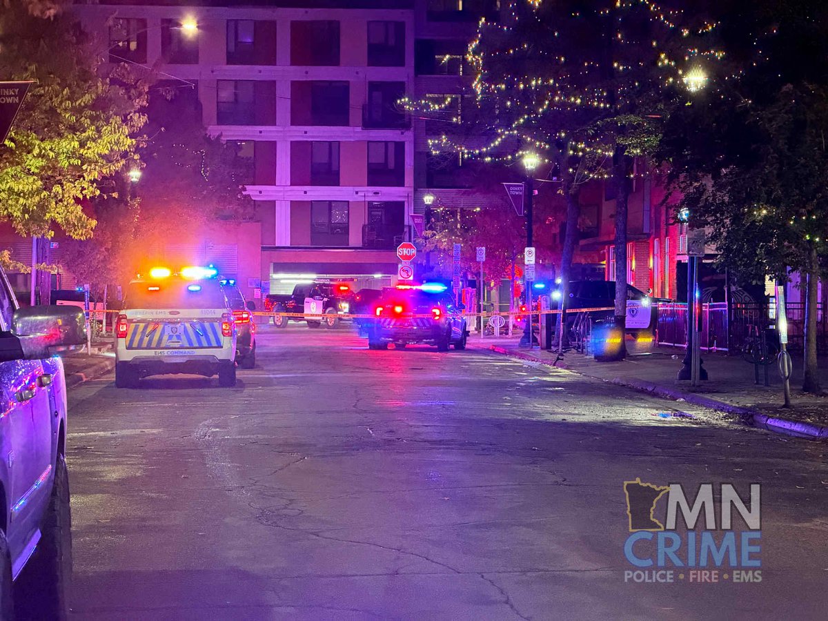 MINNEAPOLIS: 4xx 13th Ave. SE. - Police are on scene of a shooting with one person dead and two others struck by gunfire. One victim was found in traumatic arrest and pronounced deceased at the scene, radio dispatches say. Another person suffered gunshot wounds to both upper legs