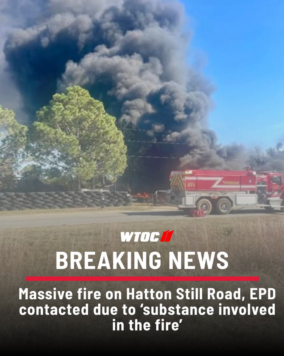 The Jeff Davis County Sheriff’s Office, Fire Department and First Responders are on the scene of a massive fire on Hatton Still Road.