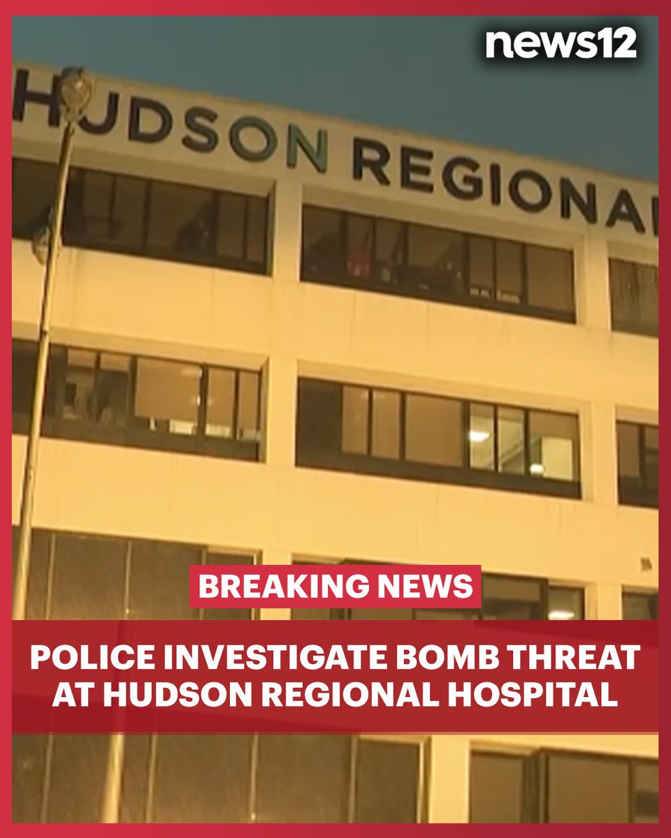 A bomb threat is being investigated at Hudson Regional Hospital in Secaucus, police have confirmed.