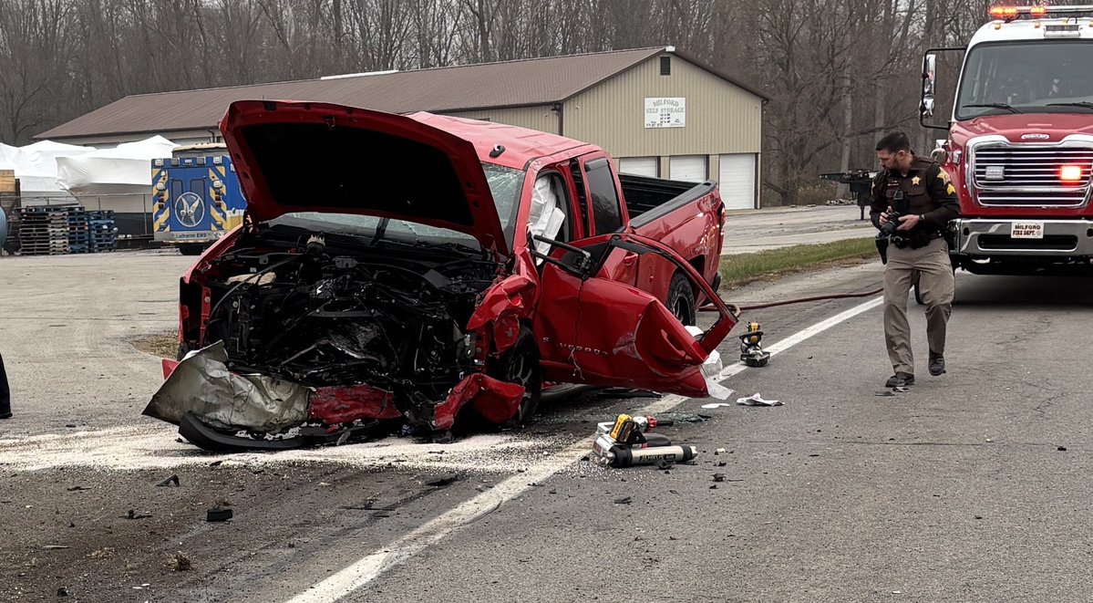 Two drivers are dead after a crash this morning in Kosciusko County