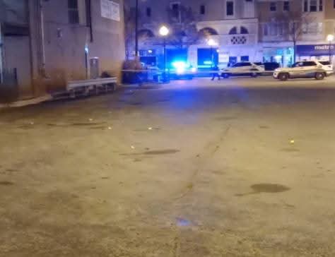 Westside Shooting . 40 old shot on the sidewalk going to his car . Madison and Austin . multiple bullet casings in multiple areas and the CTA turnaround had evidence markers too which is a little