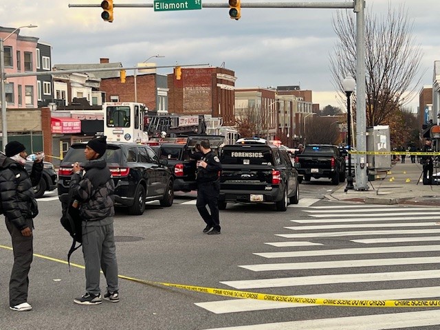 Three people were shot, and one is dead after a shooting in West Baltimore on Saturday afternoon, police confirmed