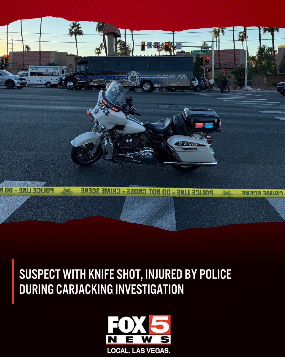 1 hospitalized after being shot by Metro Police officer during carjacking investigation