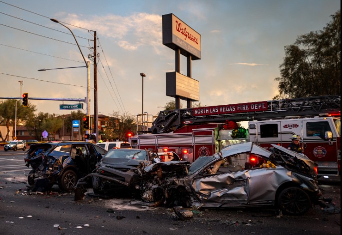 Teen going 100 mph charged with killing pregnant girlfriend in deadly 12-vehicle crash