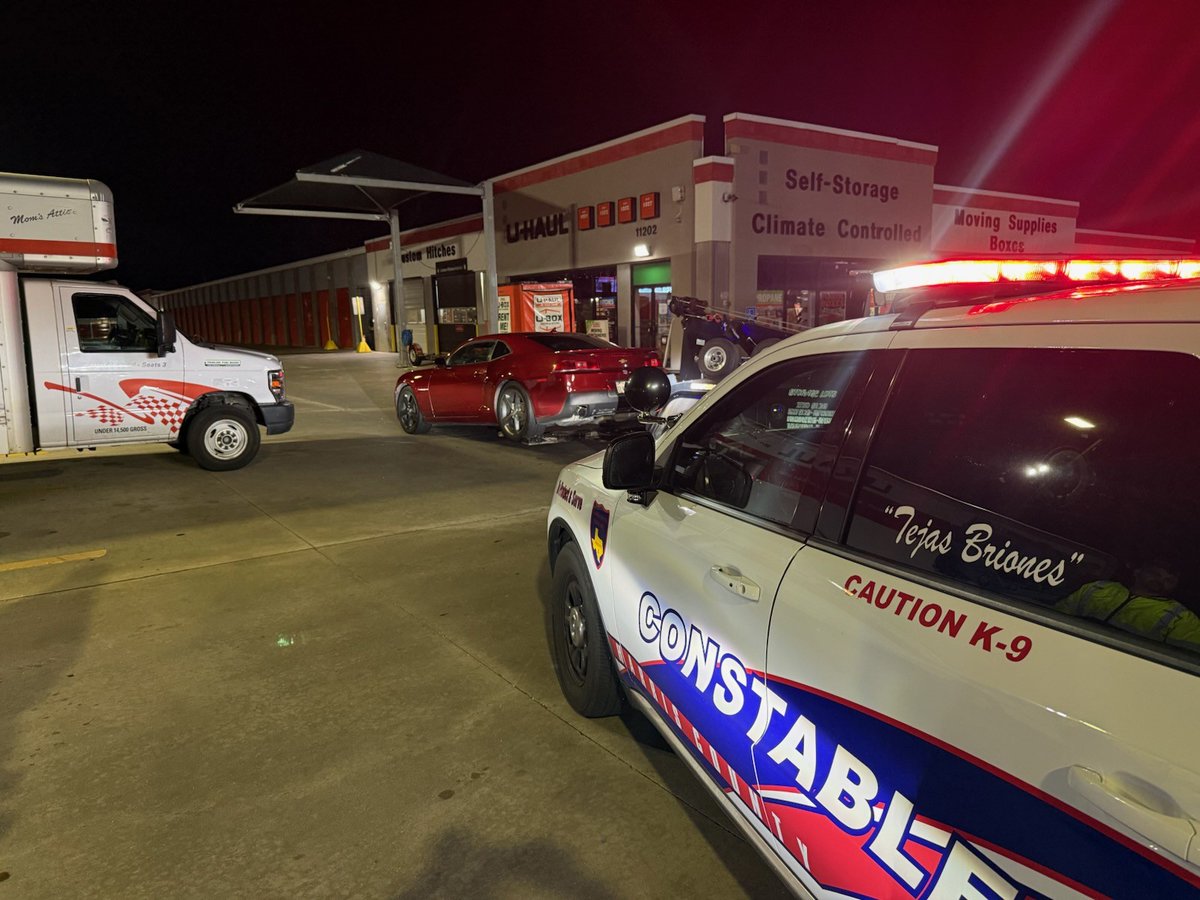 Deputy Constable Aspras made contact with a subject in the 3800 block of N. Sam Houston Pkwy W.The driver was detained and taken into custody for suspicion of DWI. Keeping our roads safe — day and night